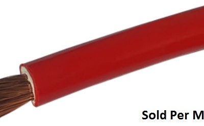 Solarix 16mm2 Battery Power Cable Per Metre Red