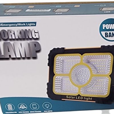 Solarix LED Solar Floodlamp With Power Bank