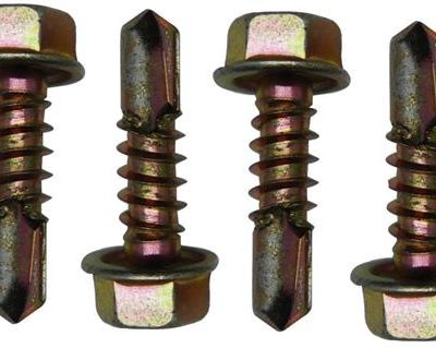 Solarix Hexagon Head Self Tapping Screw Pack of 4