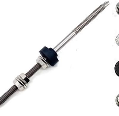 Solarix IBR Hanger Bolt screw for D-RAIL 6mm
