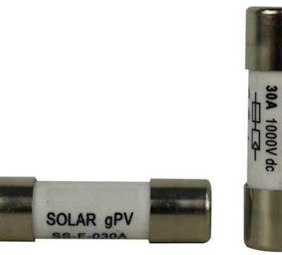 Solarix 30A 38mm x 10mm Solar Photovoltaic Fuse