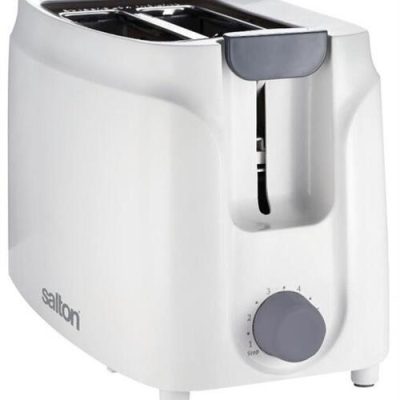 Salton 2 Slice Cool touch White Toaster