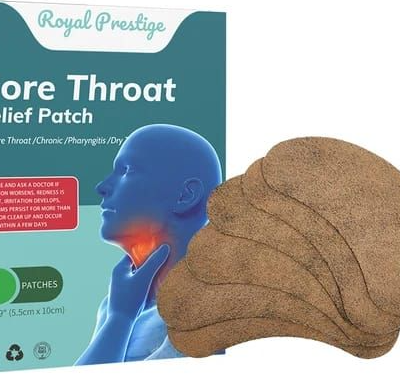 Royal Prestige Sore Throat Relief Patch