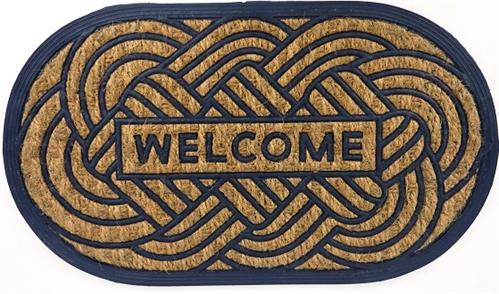 Totally 40x70cm Coir Welcome Doormat