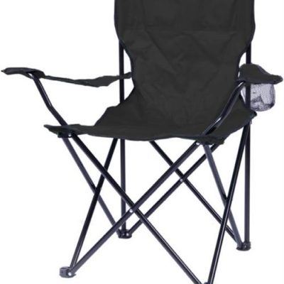 TOTALLY CAMPING CHAIR - BLACK