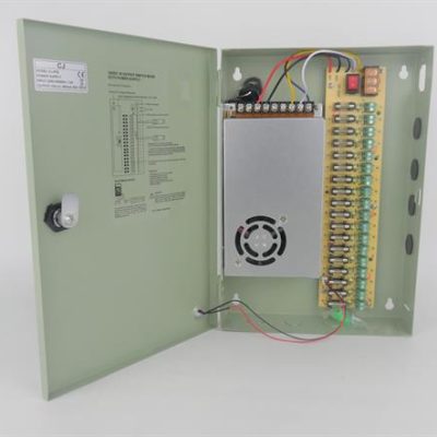 Securnix 12VDC 20Amp 18 Channel CCTV power supplies Box