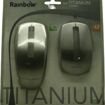 Titanium Mouse Cover For Wireless and Wire Mouse