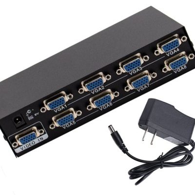 UniQue VGA 8 Port Splitter Adapter