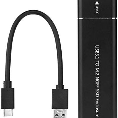 UniQue M.2 NVME NGFF To USB C SSD Enclosure