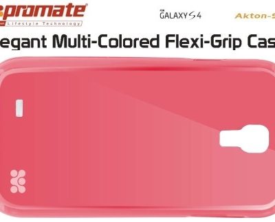 Promate Red Cameo Drip Patterned FlexiGrip Snap case