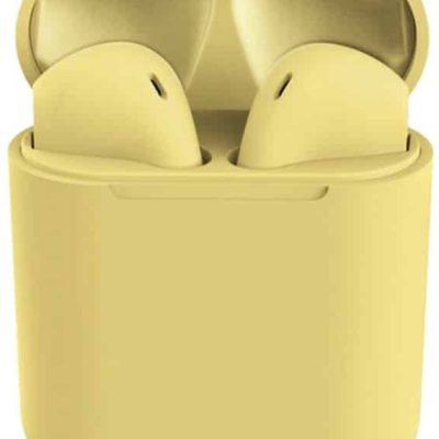 Geeko Siamese True Bluetooth 5.0 Wireless Earbuds Yellow