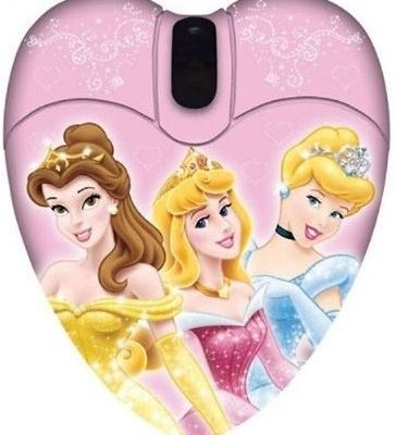 Disney Pink Princess Mini Optical USB Mouse