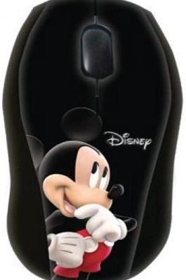 Disney Black Mickey Optical USB Mouse