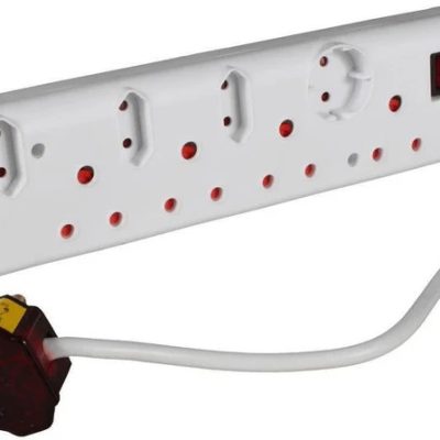 Ellies High Surge Protection 8-way Multi-plug