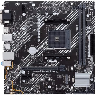 Asus Prime B450M-K II AMD Socket AM4 Micro ATX Motherboad