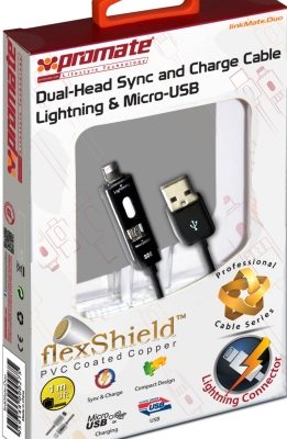 Promate linkMate.Duo Dual-ended Charge and