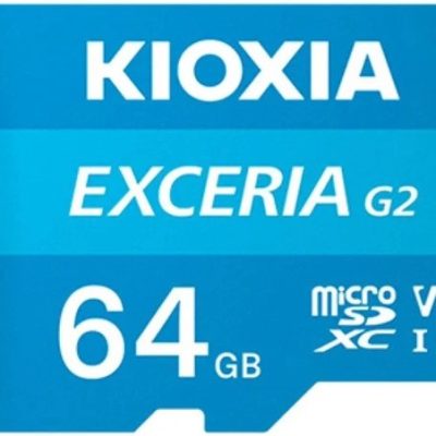 Kioxia Exceria G2 MicroSDXC 64GB Memory Card
