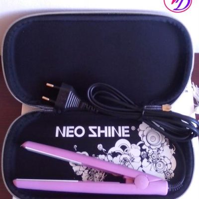 NeoShine Mini Hair Straightener Ceramic Plates Travel Pack