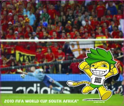 UniQue Zakumi Celebrate Mouse Pad