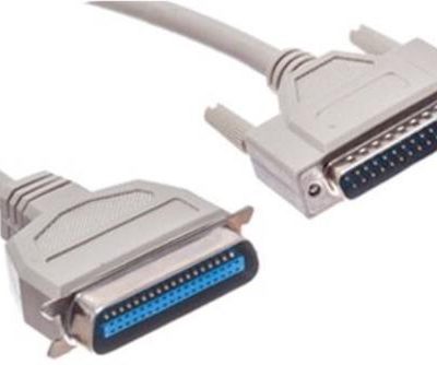 Unique Parallel Printer Cable ; Length 1