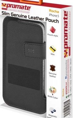 PROMATE ROCHA.BLACK PROTECTIVE SLIM LEAT