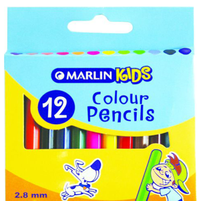Marlin Kids Colour Pencils Short