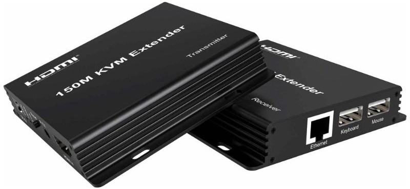 UniQue 150M HDMI KVM IP TR And RX Extender