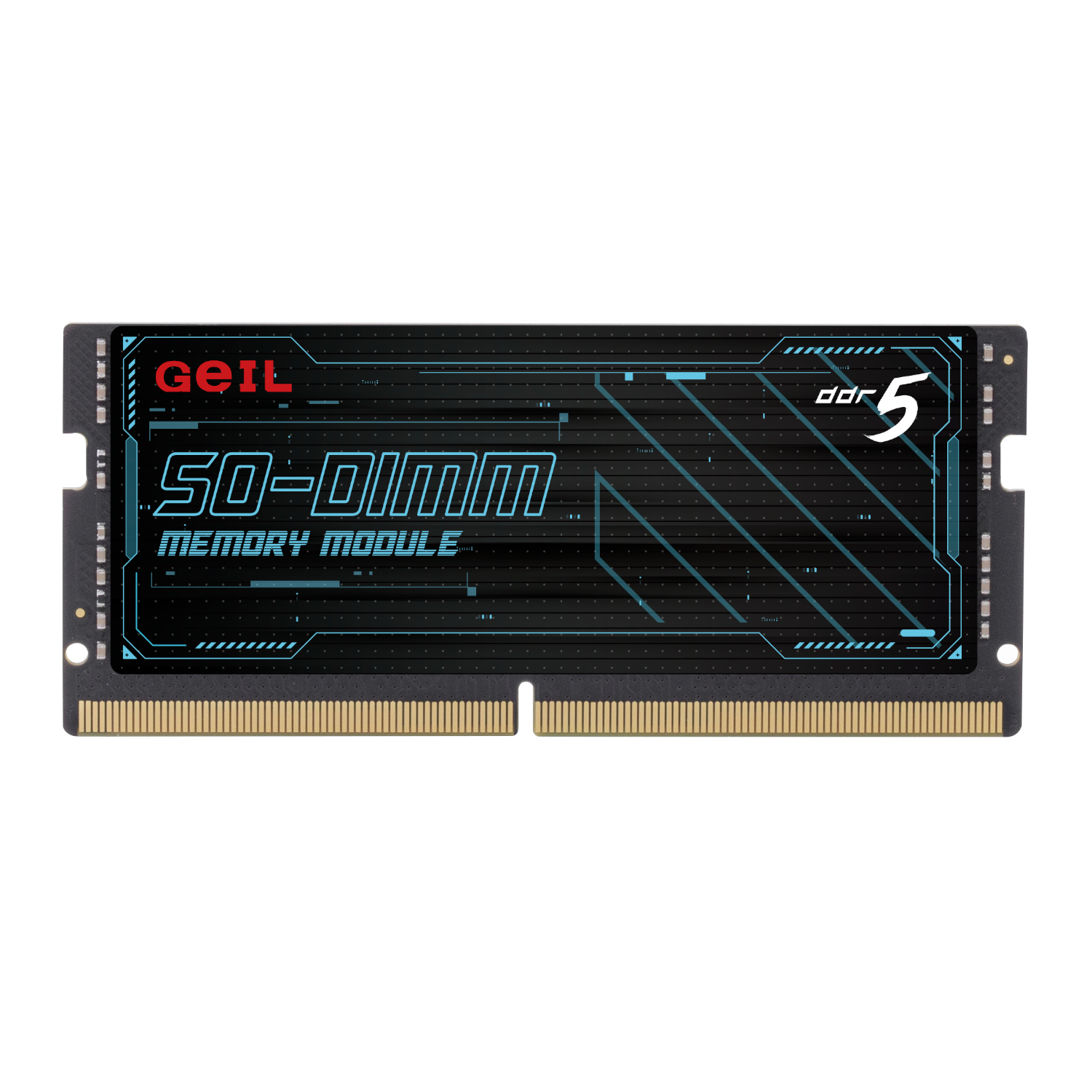 GeIL Pristine 8GB DDR5 5600MHz Notebook Memory – Black