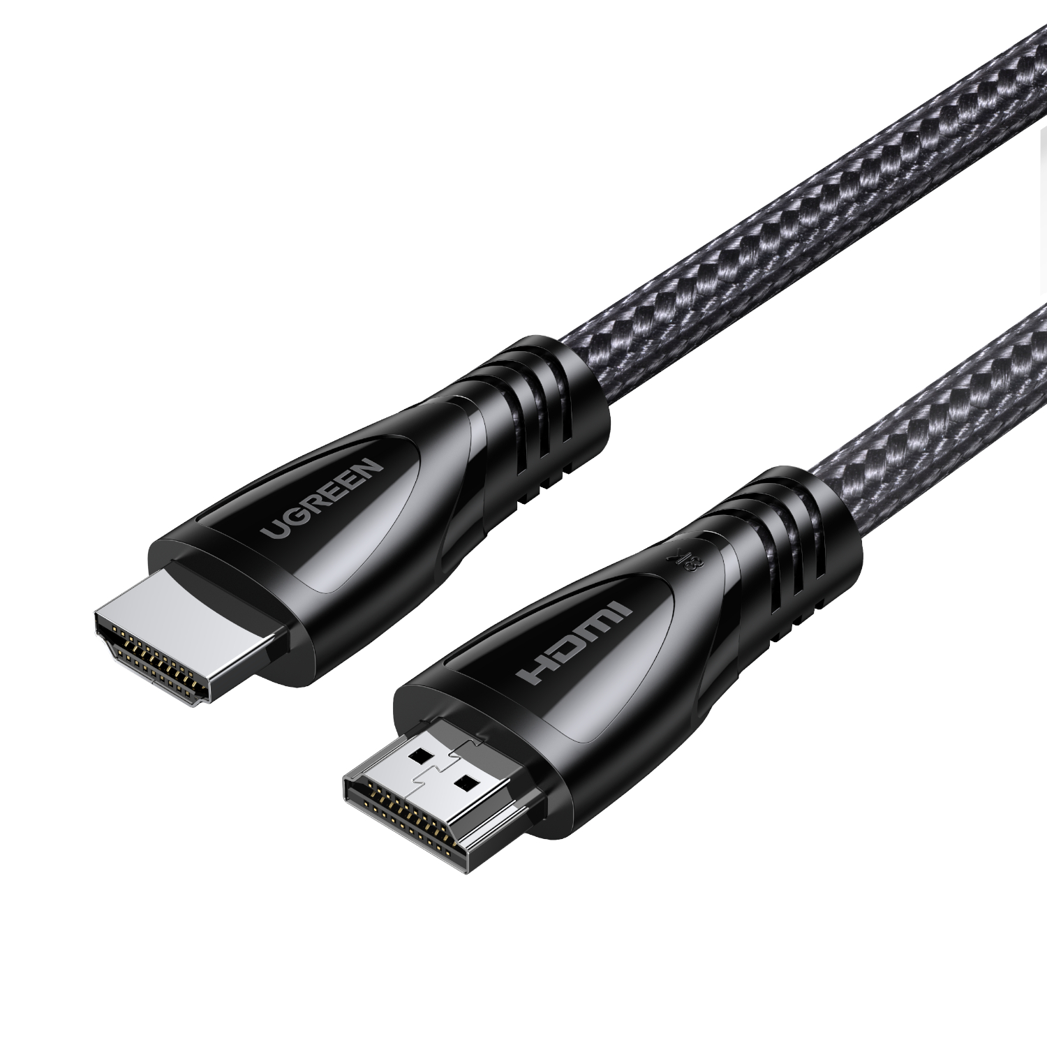UGREEN HDMI 2.1 Male to Male Cable 1M (8K@60Hz | 4K@120Hz) - Black