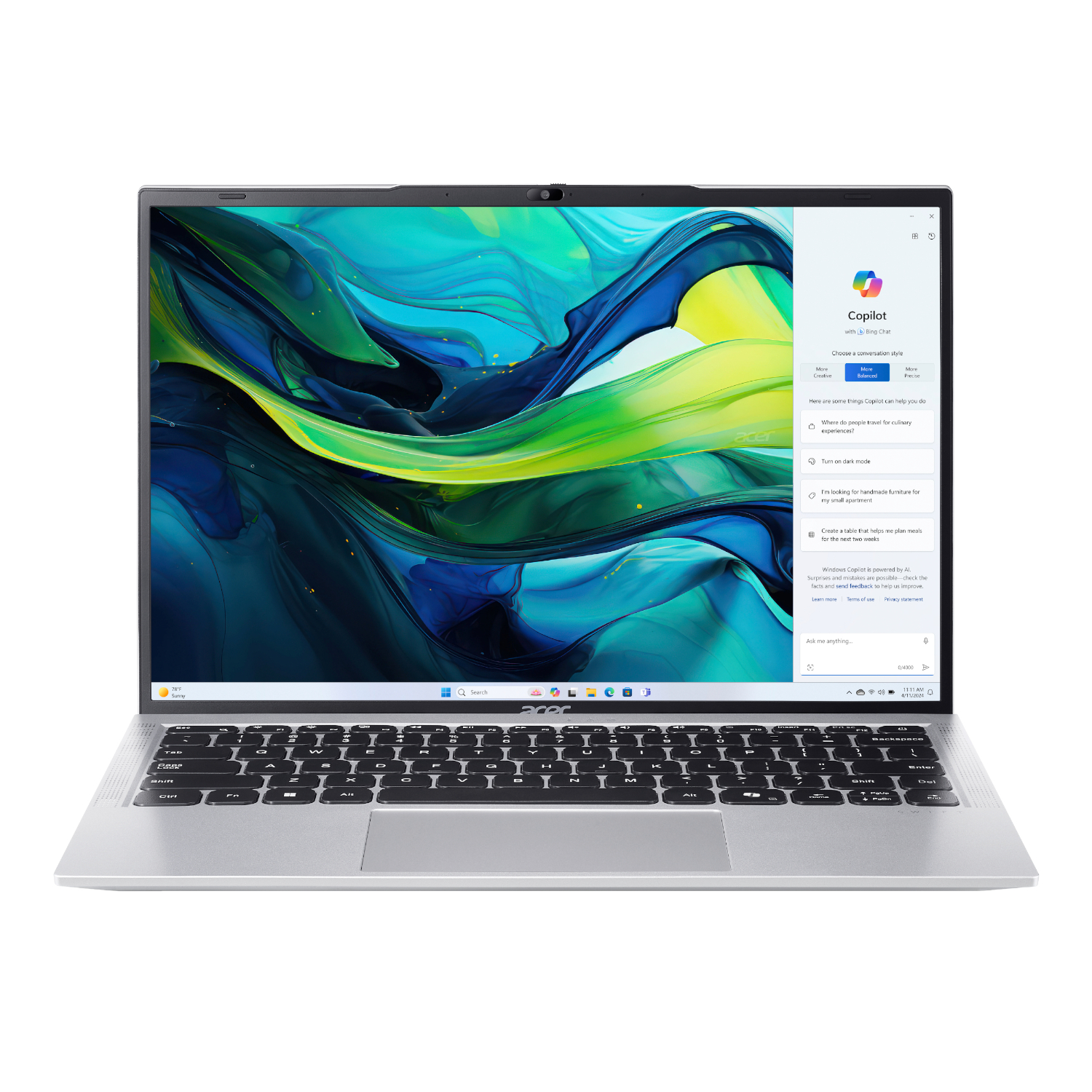 Acer Swift Lite 14′′ Laptop | Intel i3-1315U | 8GB DDR5 | 512GB NVMe | Windows 11 Home
